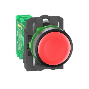 CABEZA EMISOR ZB5R, TAPA ROJA SIN MARCAD ZB5RTA4 Schneider Electric