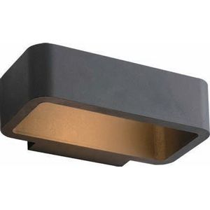 LUMINARIA APLIQUE LED ADOSADO 6W 6500k 220-240V IP54 220MM NEGRO CLARISSA YT-AP-20W-6500K-22 DARLUX