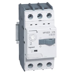 GUARDAMOTOR MPX3 32S, REG. 11 - 17A, 20kA/415V. 417312 Legrand