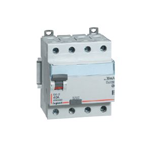 INTERRUPTOR  DIFERENCIAL DX3 TIPO F - SUPER INMUNIZADO 4X40A 230V 30MA 411695 Legrand