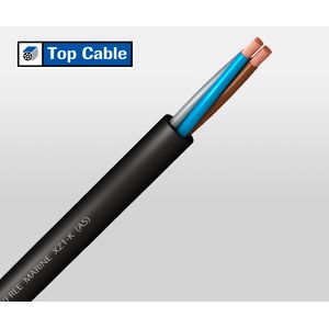 CABLE FLEXIBLE DE CONTROL LIBRE DE HALOGENO XZ1-K 19X1,5 MM2 1KV 90°C NEGRO 3219001MMC TOP CABLE