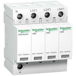 LIMITADOR DE SOBRETENSION (DPS), ACTI9 IPRD, 3P+N 40KA A9L40600 Schneider Electric