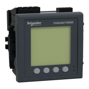 MEDIDOR DE ENERGIA POWERLOGIC PM5340, CLASE 0.5s, THD 15th, 1 ETHERNET, MODBUS, MEMORIA INCLUIDA METSEPM5340 Schneider Electric